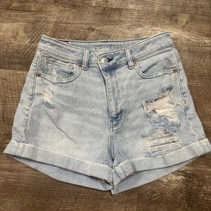 American Eagle Mom Short Jean Shorts Size 2